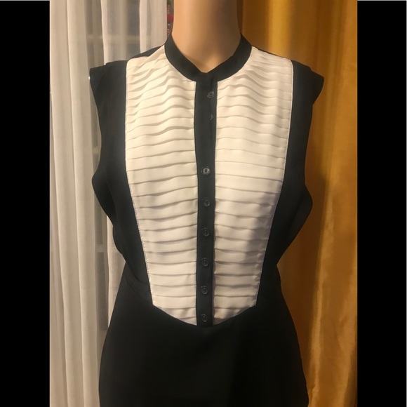 XSOLDXTED BAKER Layered front shirt dress - Picture 2 of 10